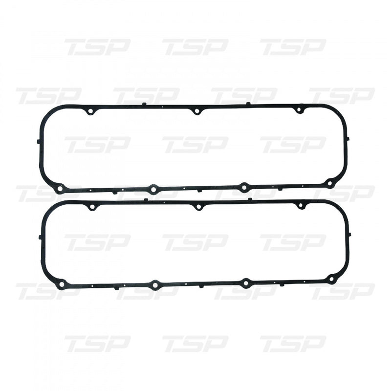 TSP Valve Cover Gaskets Set Ford 426-460 Neoprene Steel Black