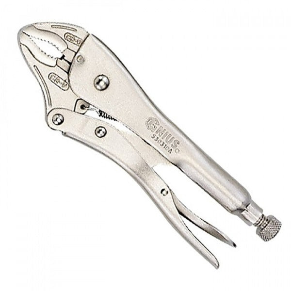Genius 7" Curved Jaw Locking Plier With Cutter