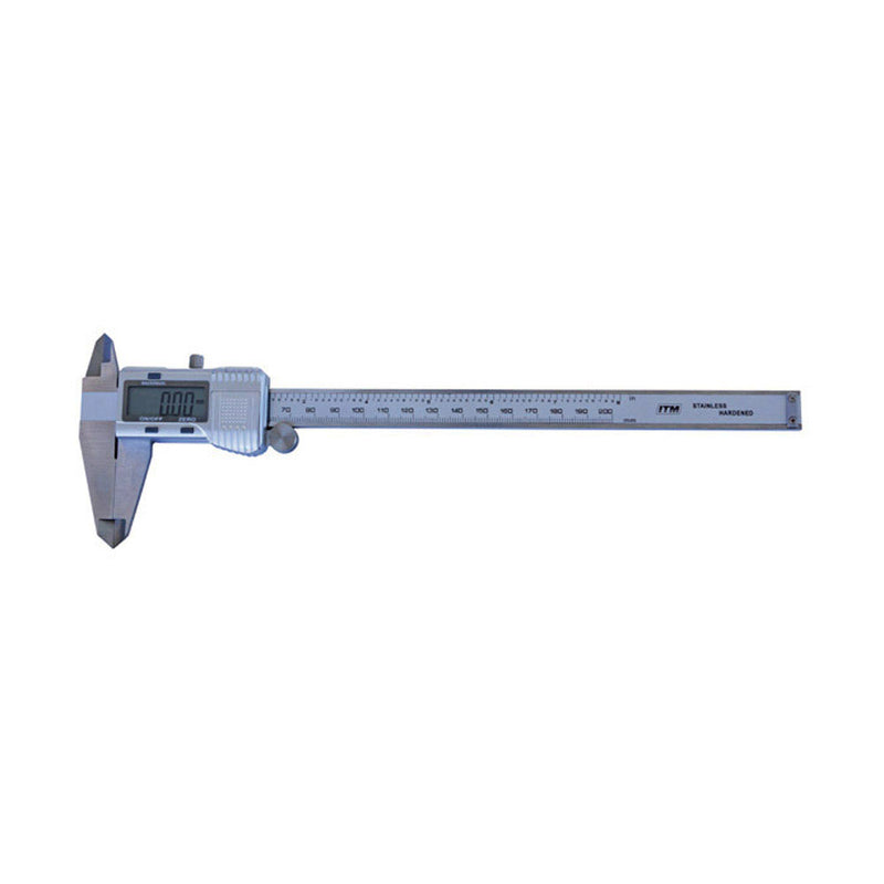 Itm Digital Caliper Stainless Steel 0-200mm