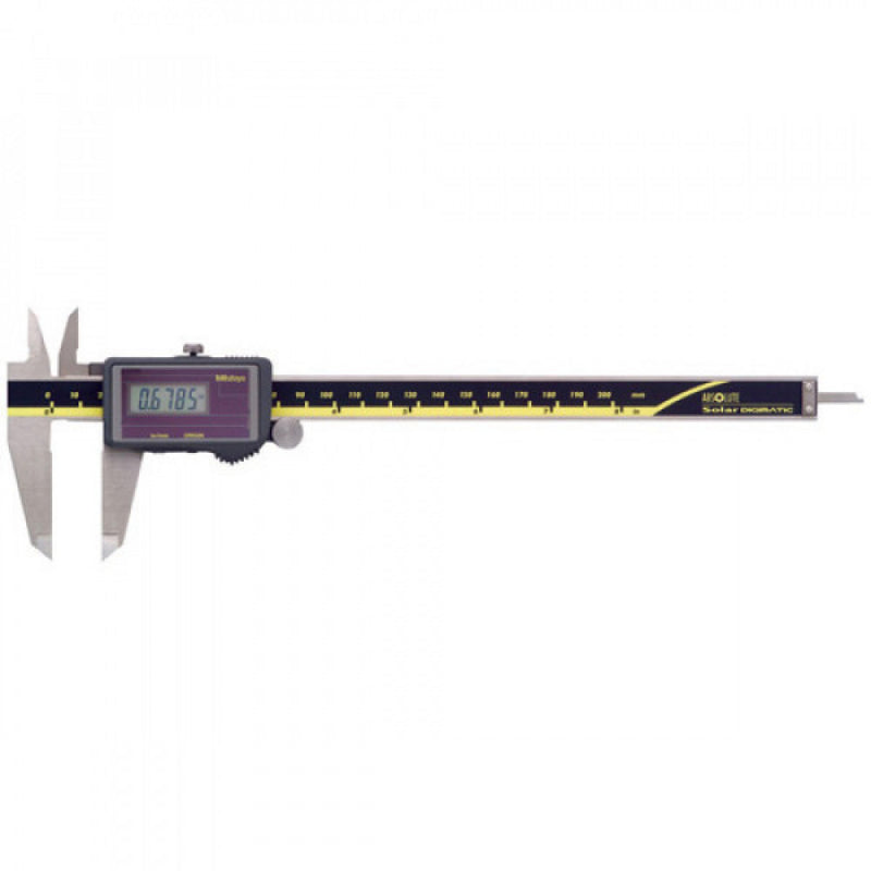 Mitutoyo Digimatic Caliper Solar 8"/200mm x .0005" / 0.01mm