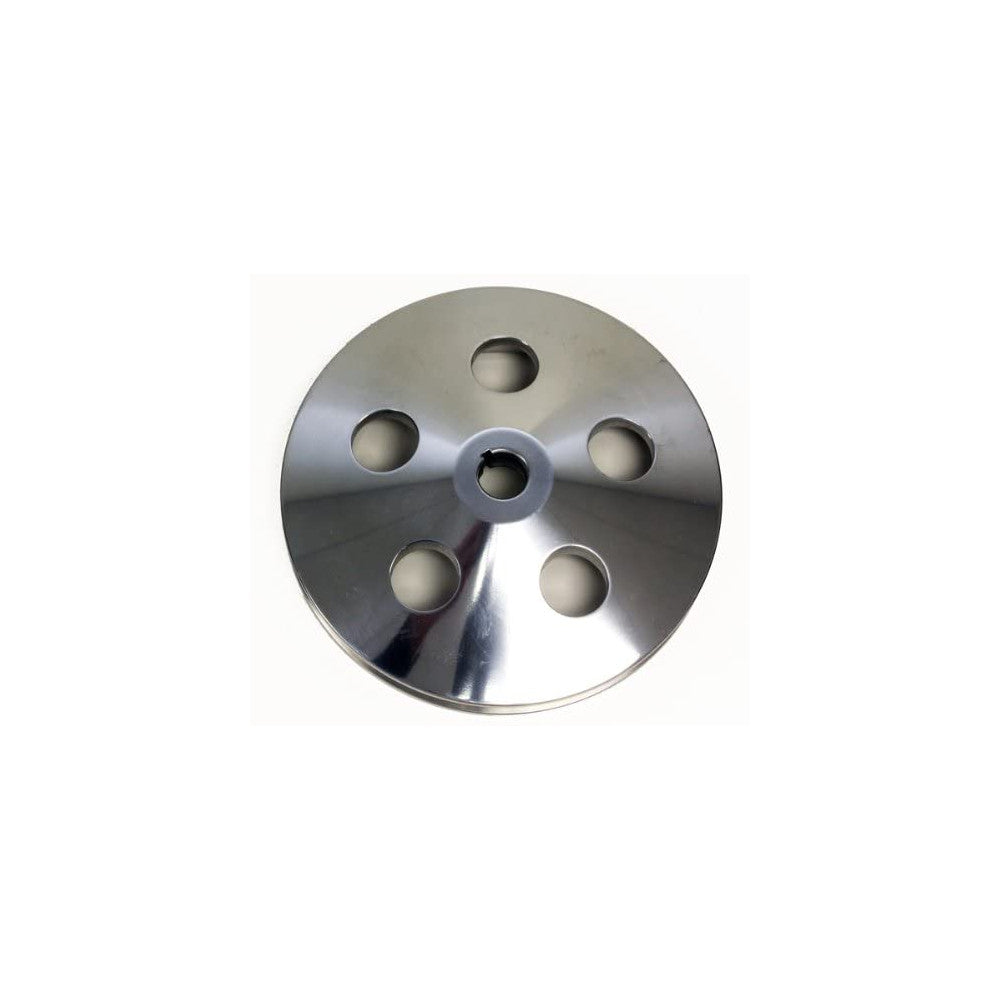 AFTERBURNER GM SATIN ALUMINUM POWER STEERING PUMP PULLEY SINGLE GROOVE#8848