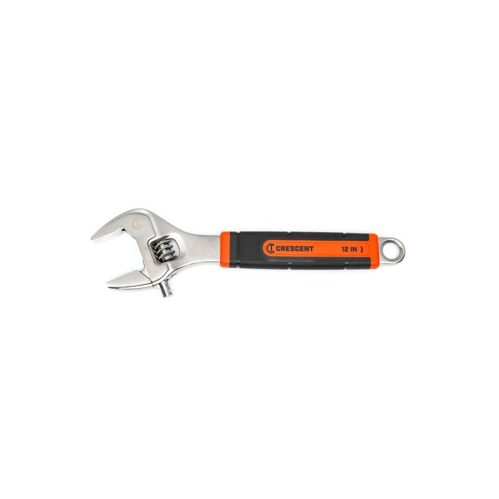 Crescent 12 Inch Adjustable Wrench With Quick-Fit-Jaw