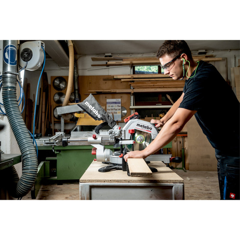 Metabo 18V Brushless 254mm Sliding Compund Mitre Saw With Single Bevel