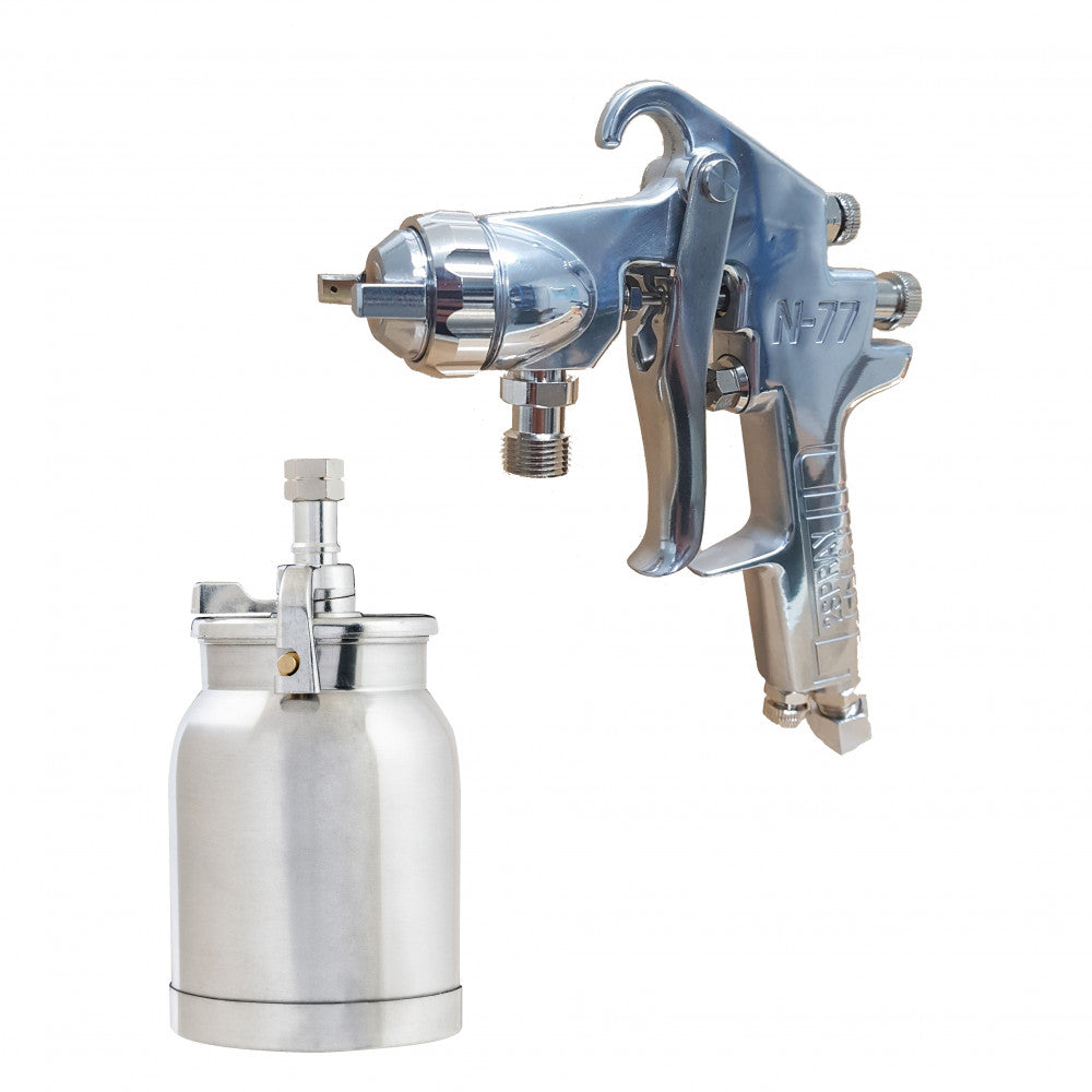 Iwata 2Spray Suction Spraygun N77 1.5mm + 1L Ps1000 Pot
