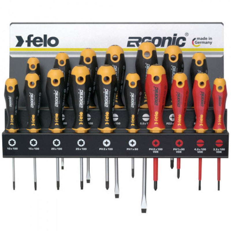 Felo 400 Ergonic Screwdriver Stand 18pc