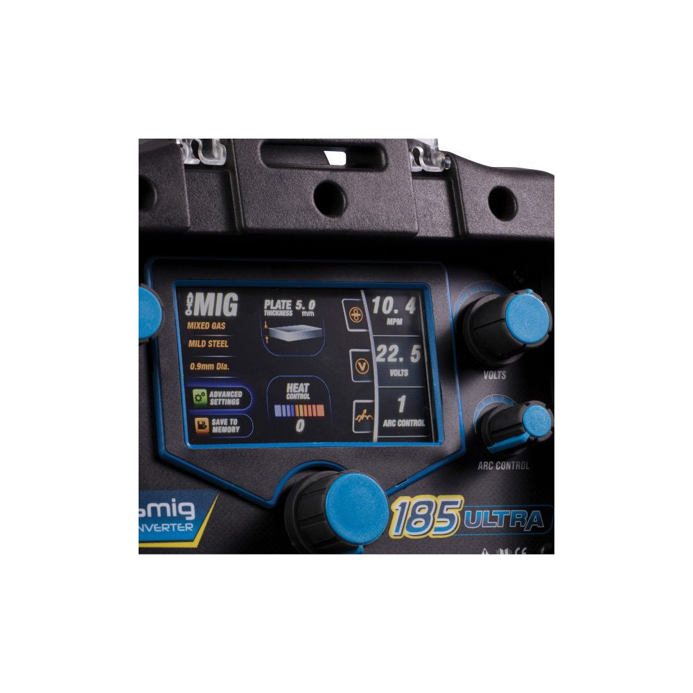 Cigweld Transmig 185 Ultra 10-185A - 10amp - W1006185