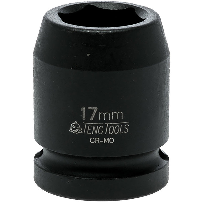 Teng 1/2in Dr. Impact Socket 17mm Din