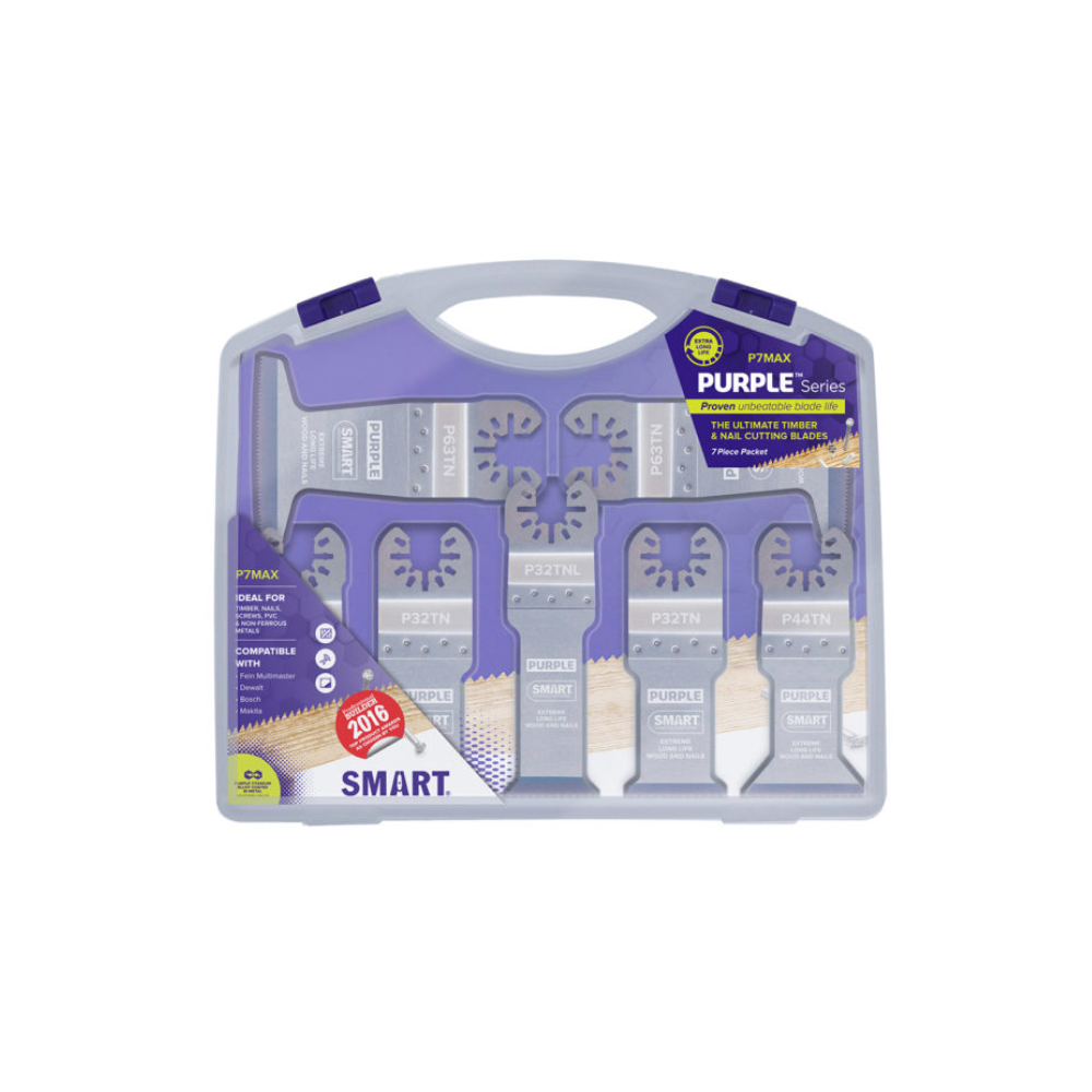 SMART Purple Series 7 Piece Ultimate Bi-metal Blade Set
