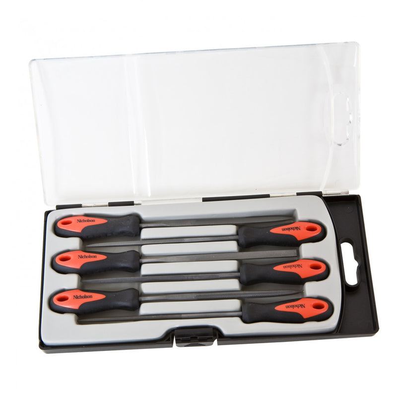 Crescent Nicholson File Precision 6pc Set With Case