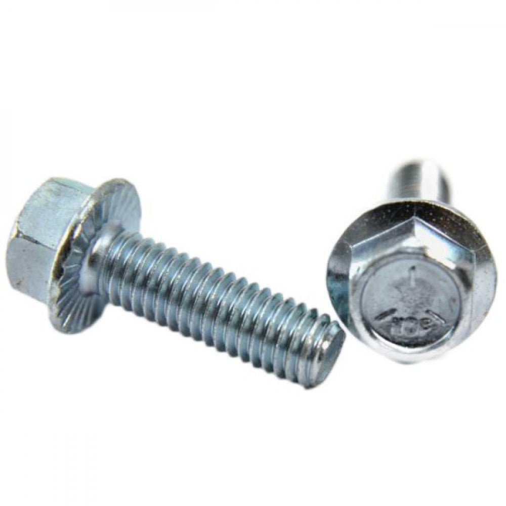 Flange Bolt & Nut ZP UNC 5/16 x 2 x 10pc
