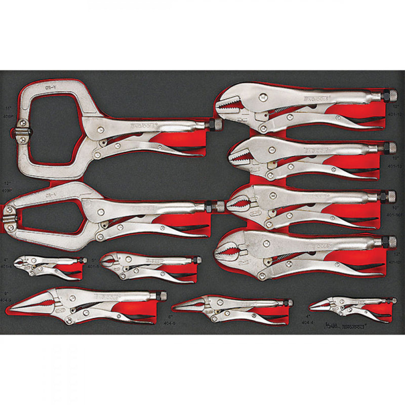 Teng 11Pc Power Grip Plier Set (Eva)