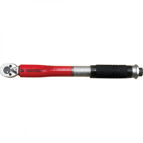 Teng 1/4in Dr. Torque Wrench 5-25Nm / 4-18Ft/Lb