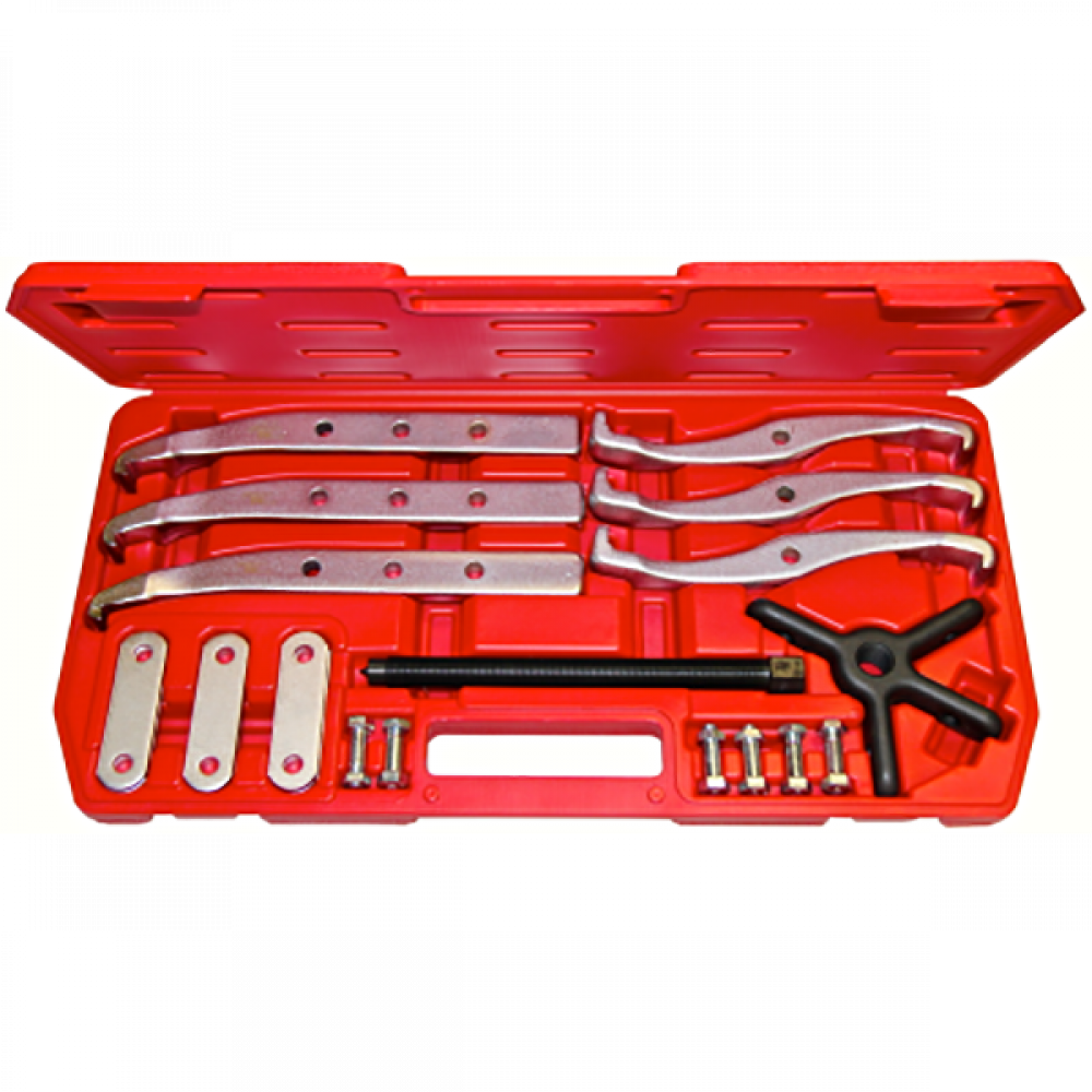 T&E Tools Eight Way Combination Puller Set (7T)