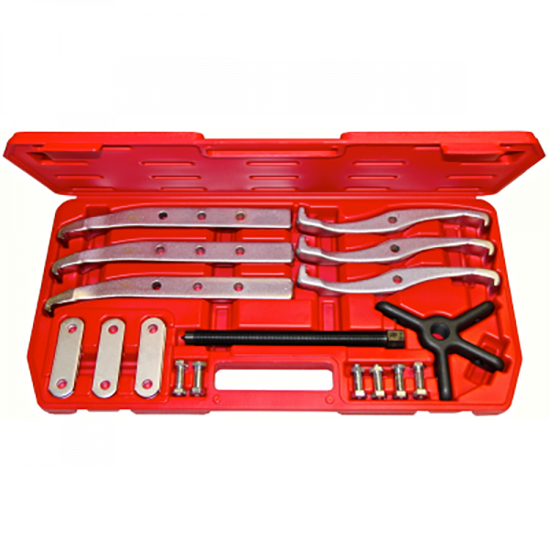 T&E Tools Eight Way Combination Puller Set (7T)