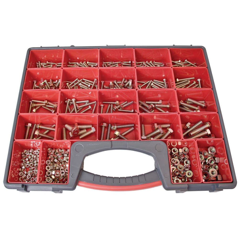 Jamec Master Pack Assortment Hexagon Flange Bolts And Nuts 420 Piece