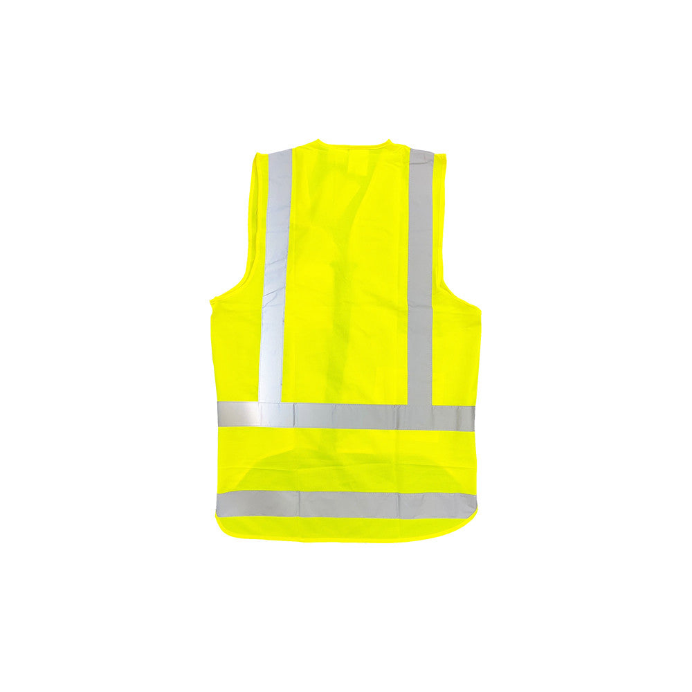 Yellow HiViz Vest Transit 4XL - 5 Pack