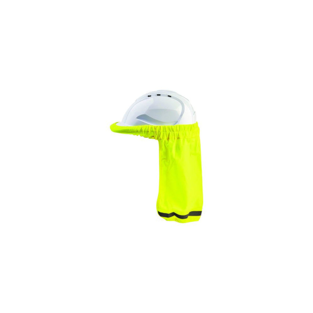 Hard Hat Neck Sun Shade Fluro Yellow