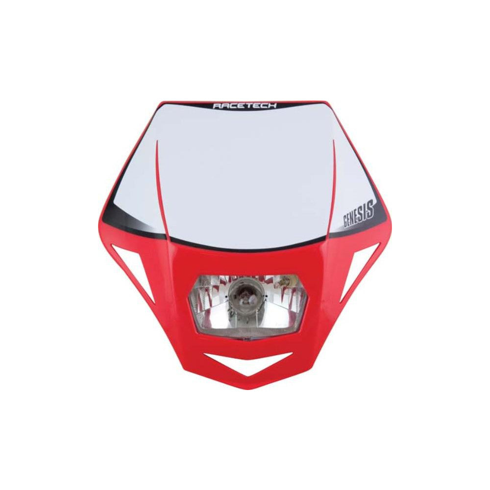 Headlight Genesis Rtech Crf Red  E9 Certification For Street Use