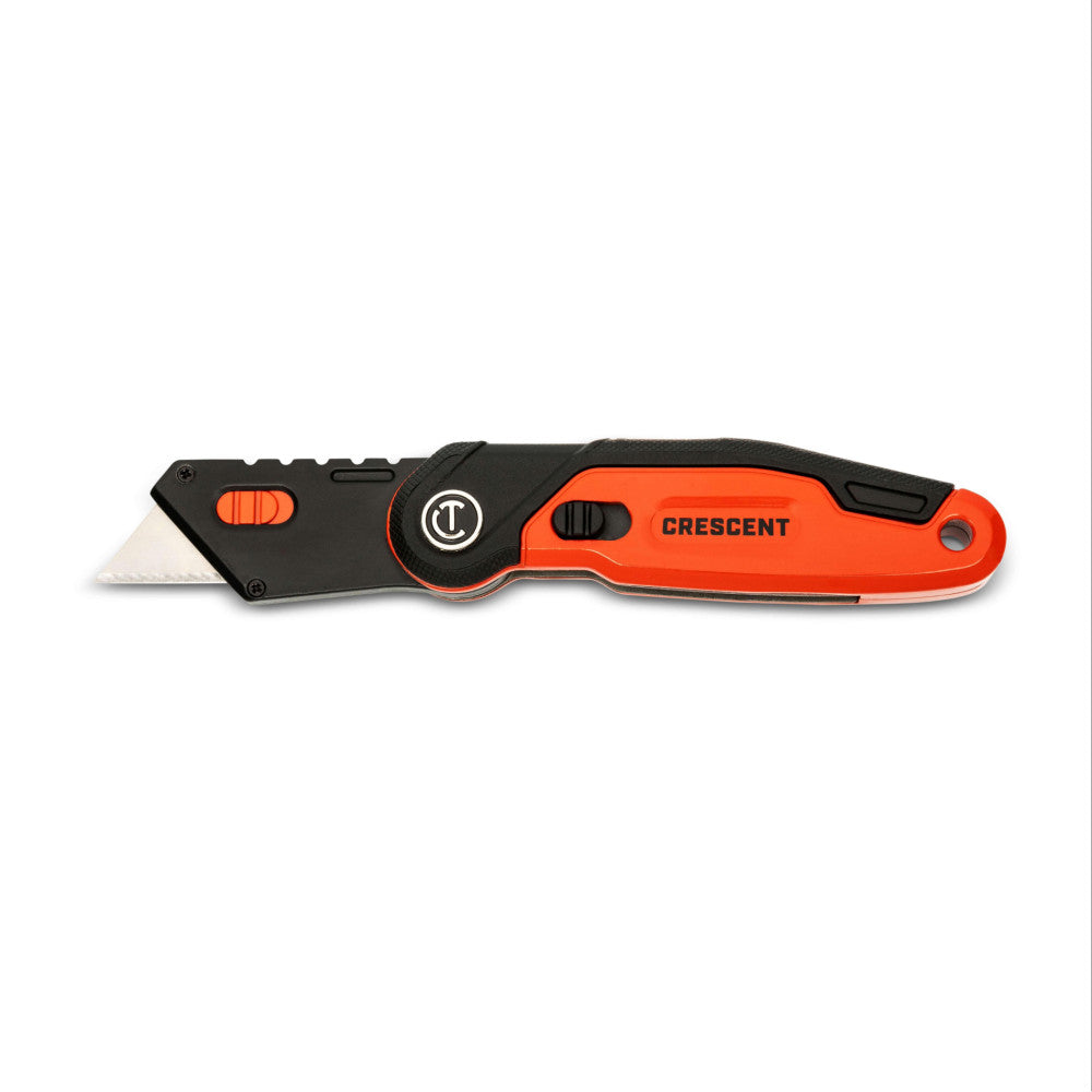 Crescent Folding Utility Knife W/ Blade Storage