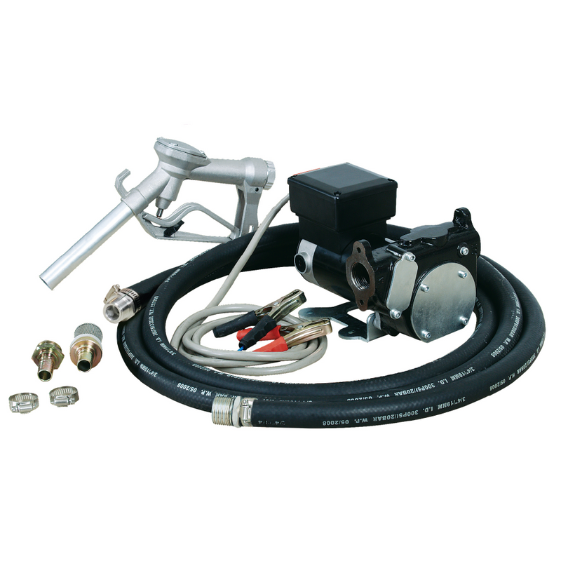 12V High Flow Diesel Pump Kit - Manual Nozzle