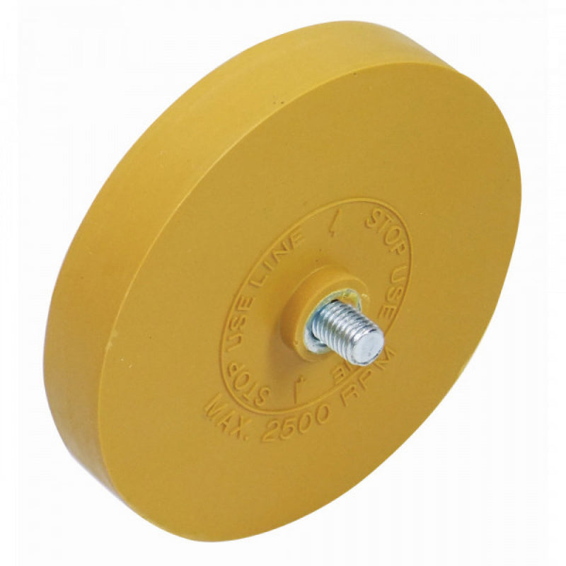 Eraser Wheel With Threaded Shank.