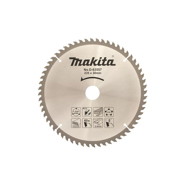 Makita Multi-Material TCT Blade 235mm 60T
