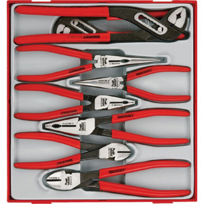 Teng 8Pc Mb Vinyl Grip Plier Set - Ttd-Tray