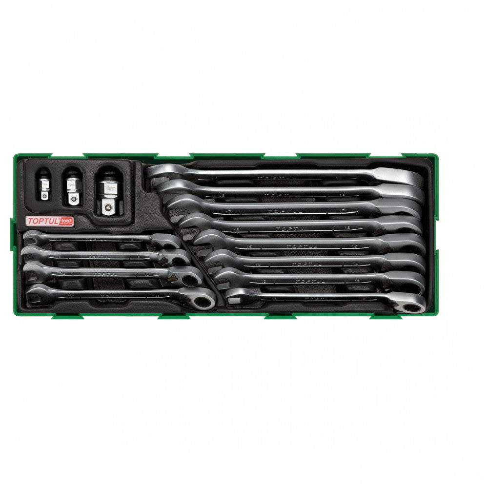 Toptul 281 Piece Roll Cabinet Tool Kit Green