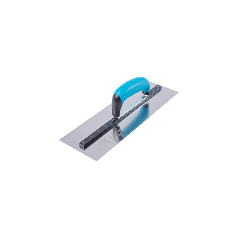 OX Professional 120 x 356mm S/S Square Finishing Trowel