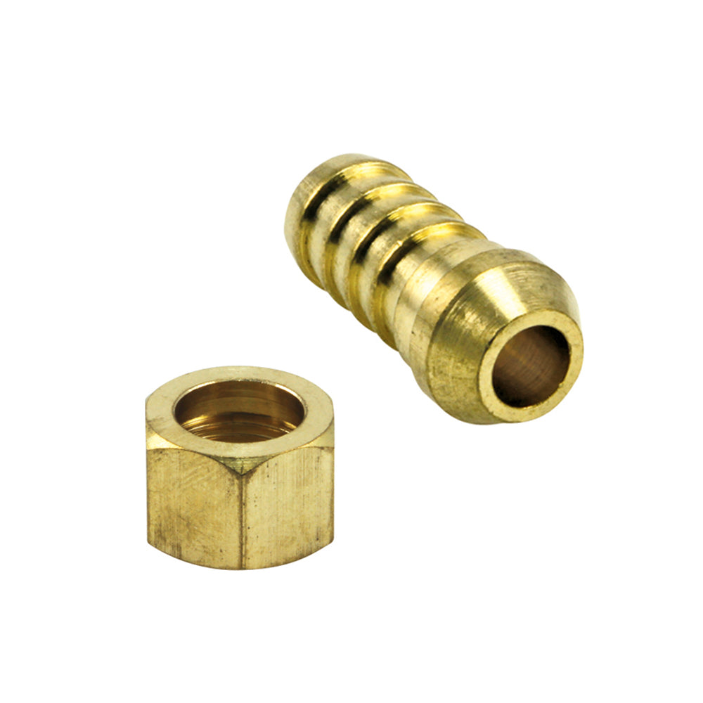 Champion 1/4 x 1/4inch Brass Tail & Nut  - Solder