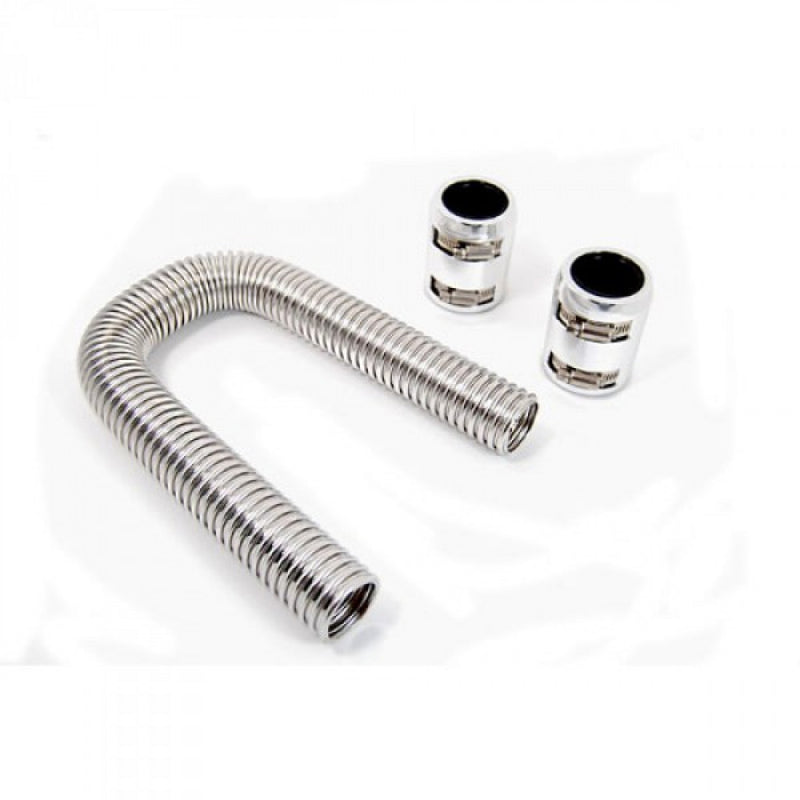 TSP Radiator Hose Kit 24 Inch Polished