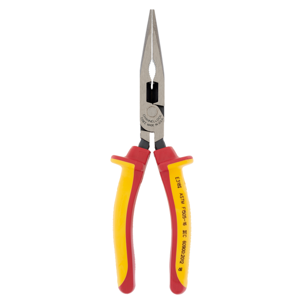 CHANNELLOCK 205mm Insulated Long Nose Plier