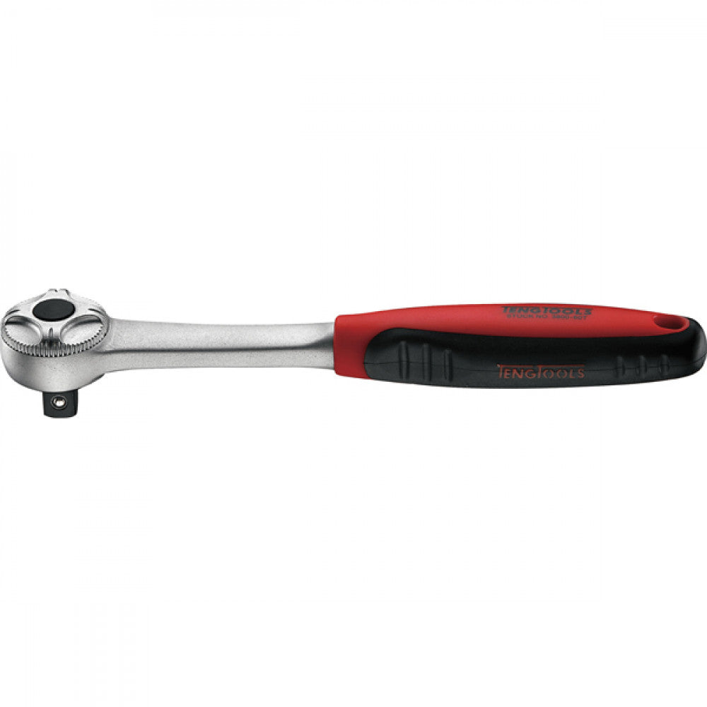 Teng 1/4in Dr. Ratchet Handle 72T