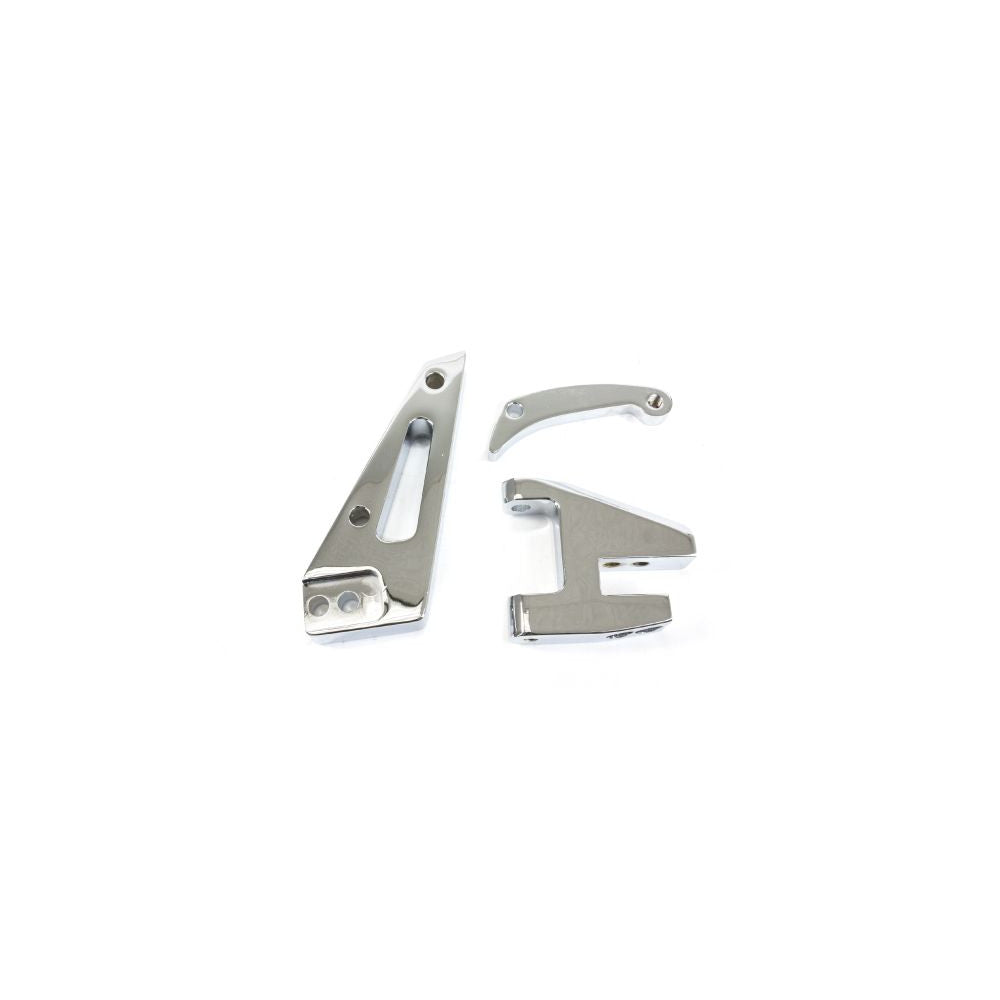 TSP - Chevy Small Block Short Water Pump Alternator Bracket - Polished