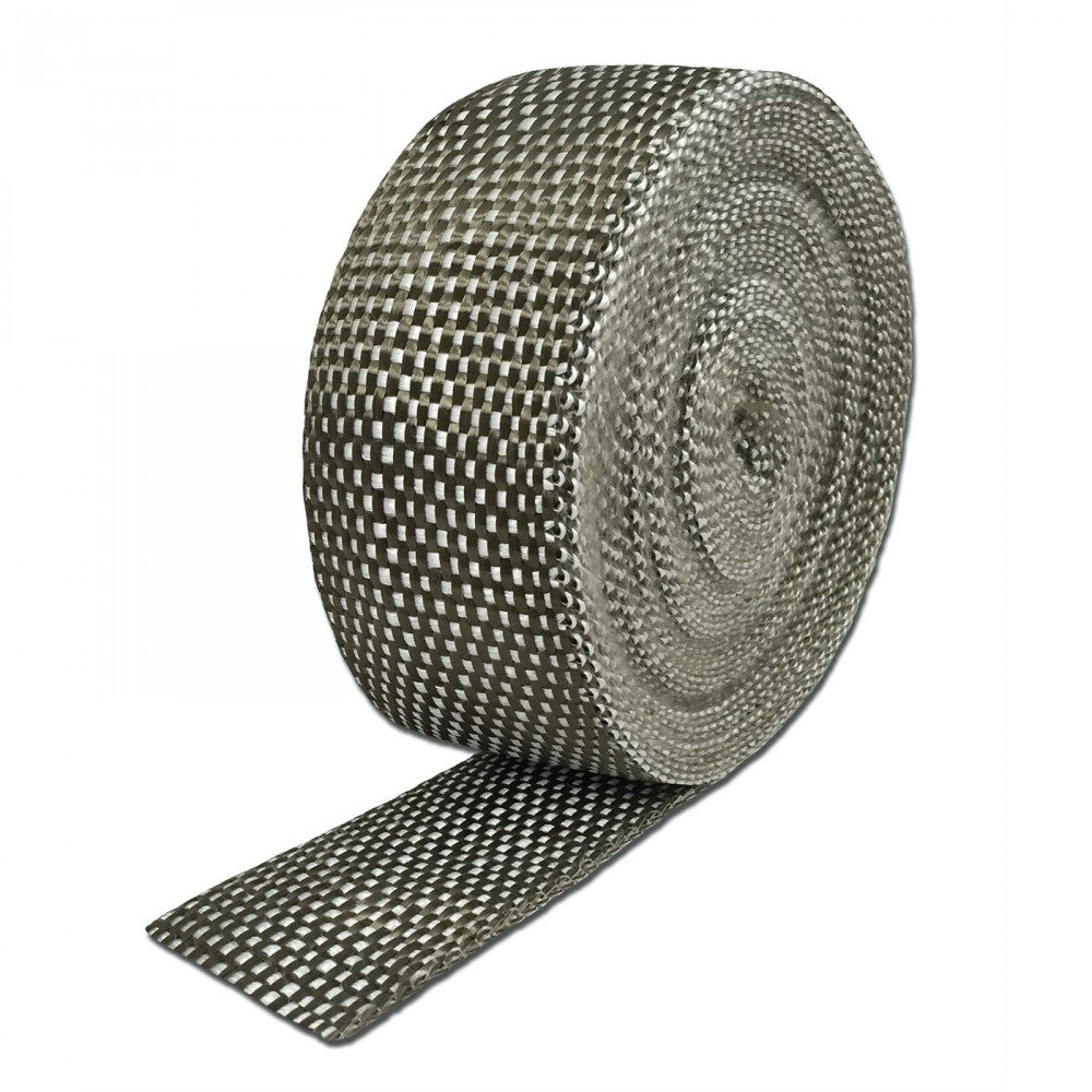 Thermo-Tec Heat Shield Exhaust Wrap 1 Inch - 50ft. Platinum Pack#11061