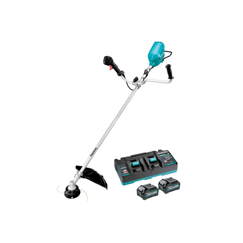 MAKITA 80Vmax (40Vx2) XGT Brushless Bike Handle Brush Cutter - KIT