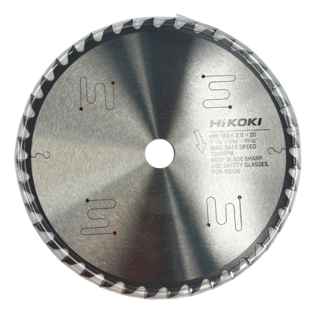 HiKOKI 184mm 40T TCT Blade W/ 20mm Bore - Suits C3607DRA