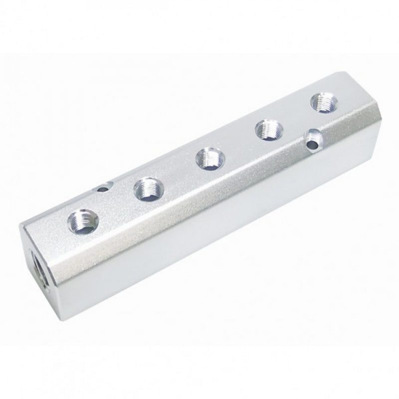 Air Manifold Block  Aluminium 5 Port