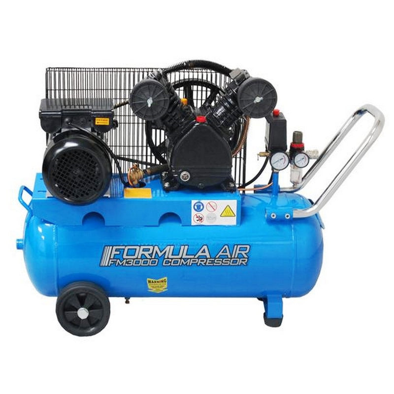 Formula Compressor 3Hp Belt Drive 10.8Cfm / 305Lpm Disp 50L