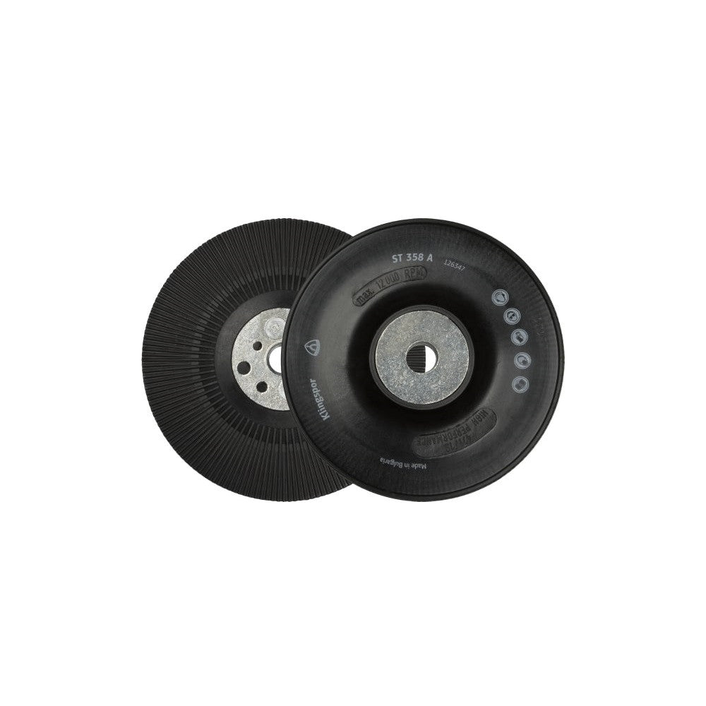 Klingspor Ribbed Fibre Disc Backing Pad - 100mm, M10