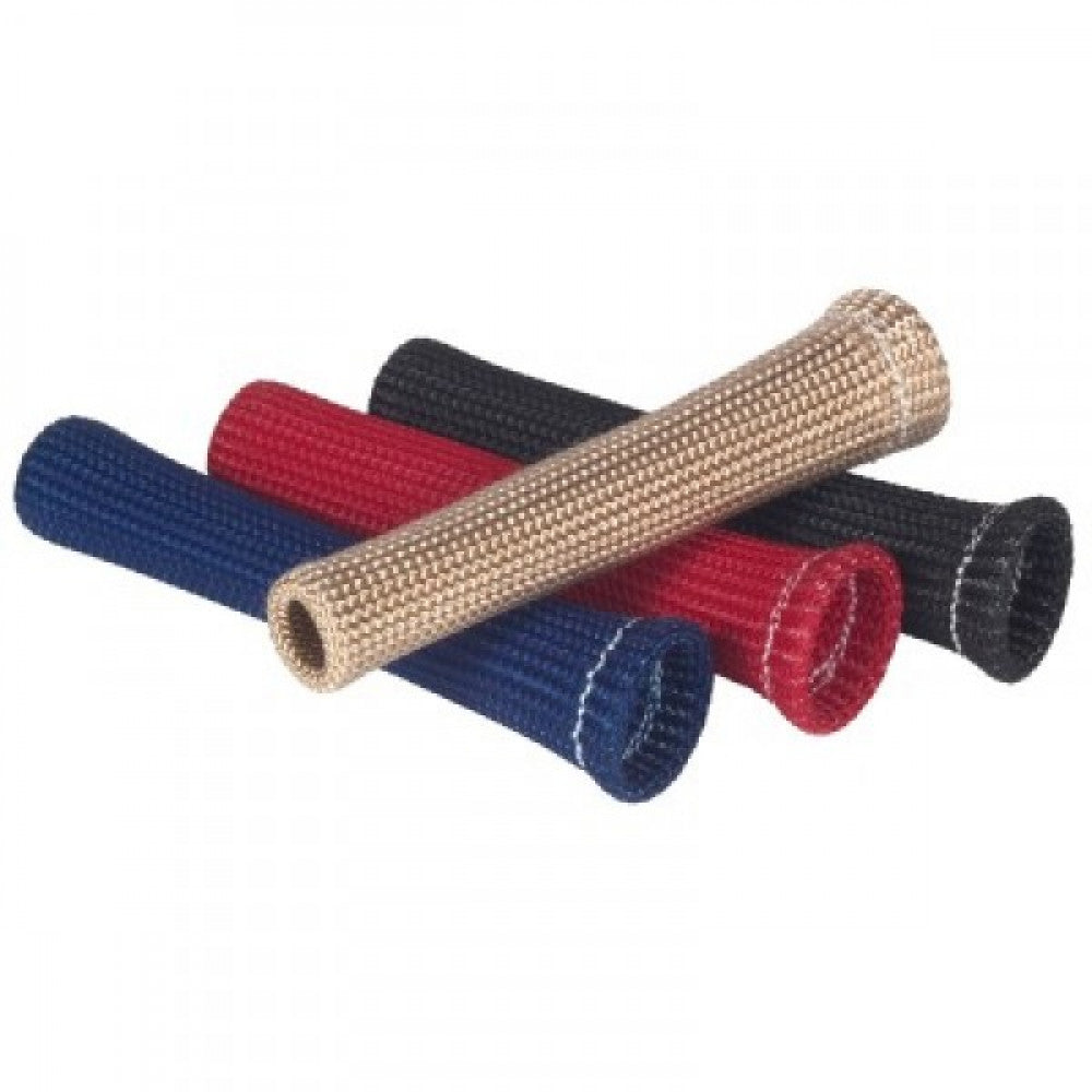 Thermo-Tec Heat Shield Thermo Plug Wire Sleeves - Blue 4 Pack#14263