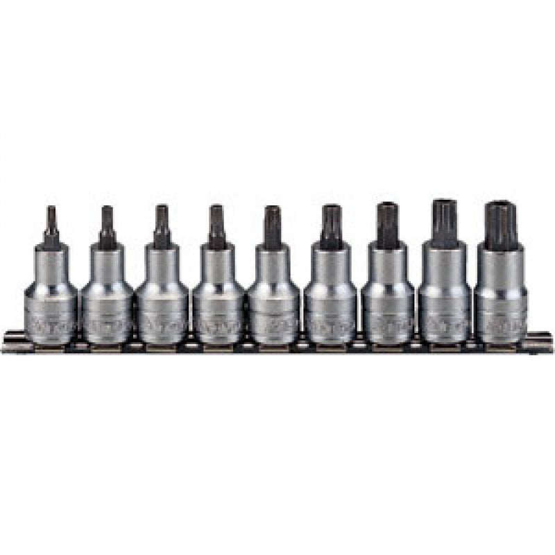 Teng 9Pc 1/2in Dr. Tpx Bit Socket Set 20-60