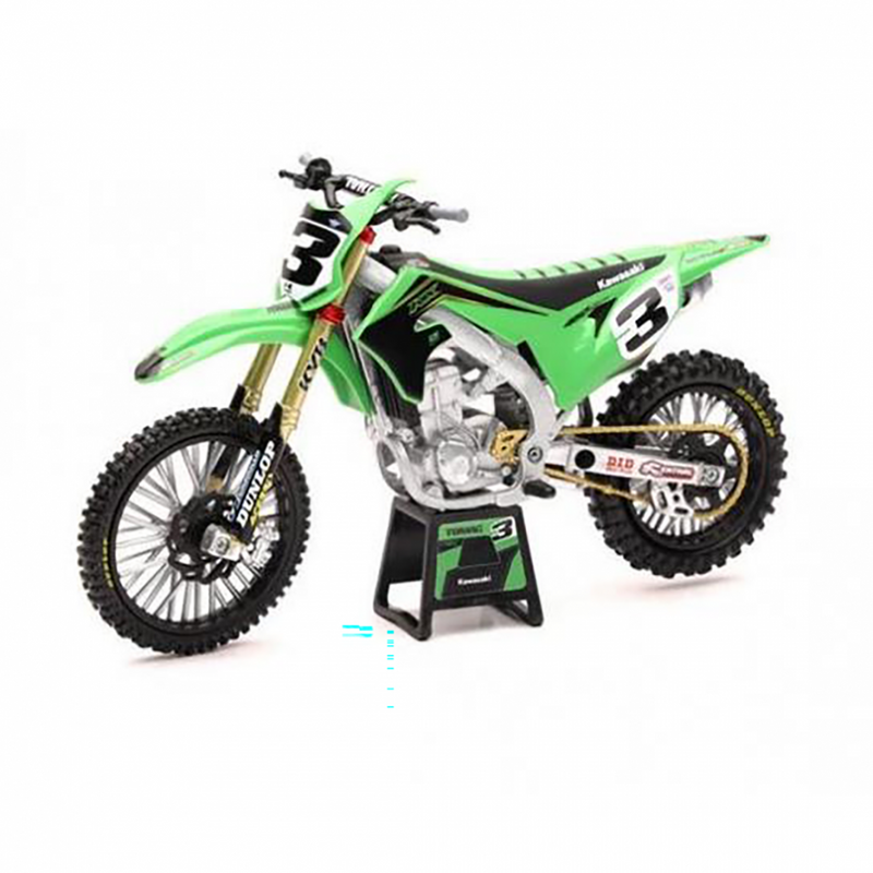 Model Dirt Bike Kawasaki Kx450f 1:12 Scale By New Ray Eli Tomac