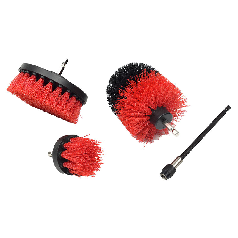 Trades Pro 4pc Scrub Brush Cleaning Set