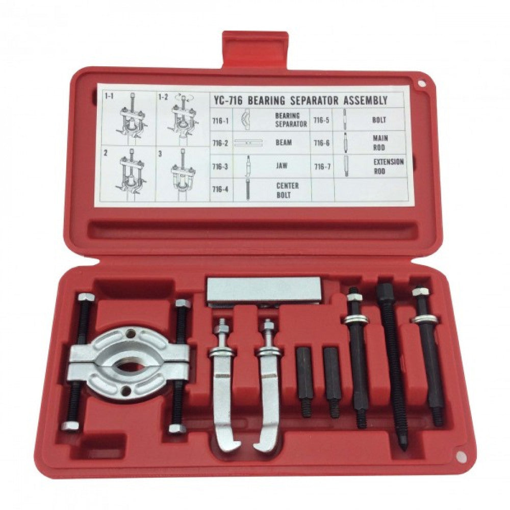 Small Bearing Separator Puller Set