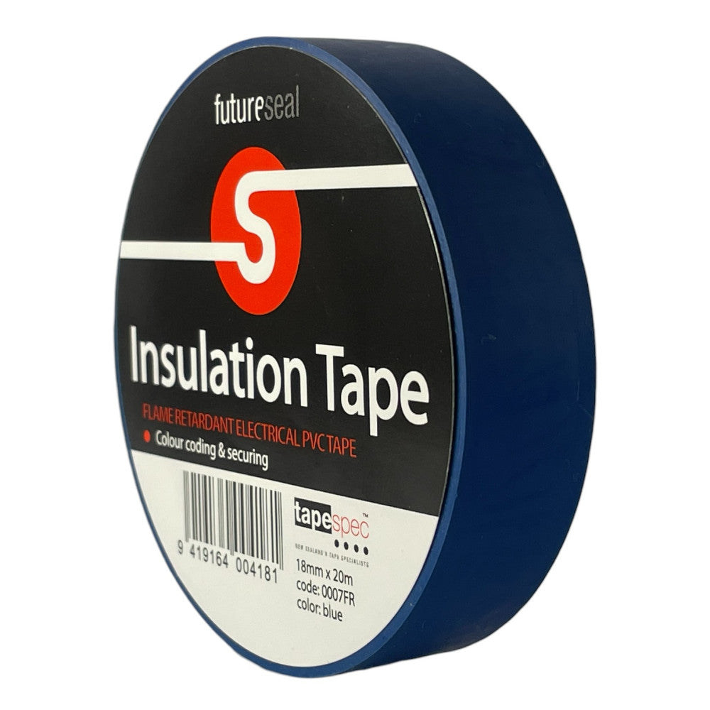 0003FR Blue Premium PVC Electrical Tape 18mmx20m - MOQ - 10 Pack