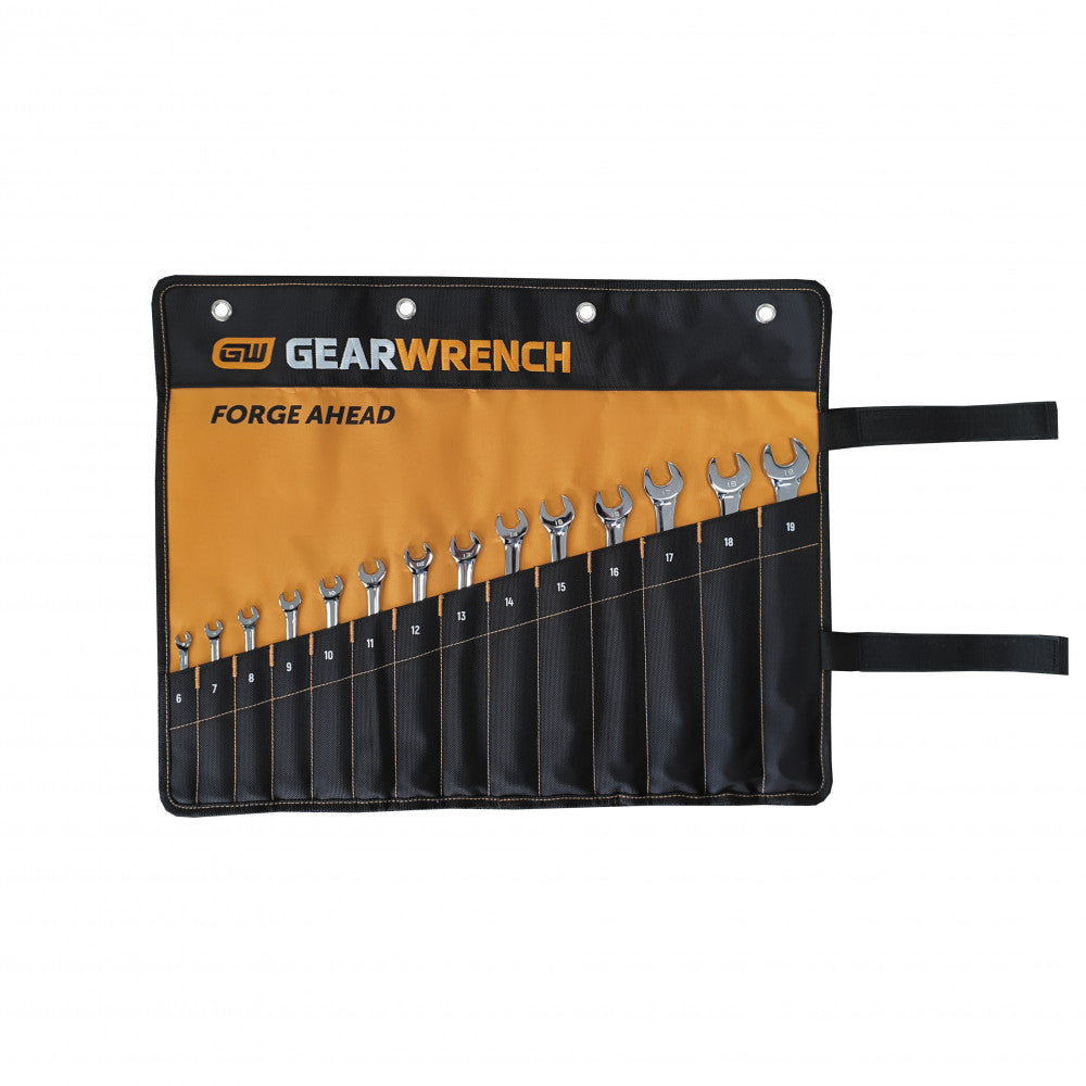 GEARWRENCH 14Pc Metric Wrench Set Roll  81936
