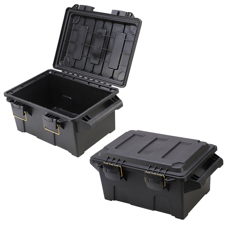 Woodbuilt Utility Field Box Black Compact 15.5L