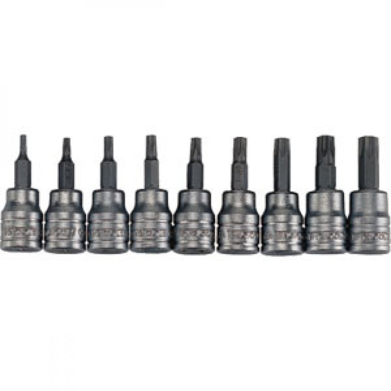 Teng 9Pc 3/8in Dr. Tx Bit Socket Set 10-50