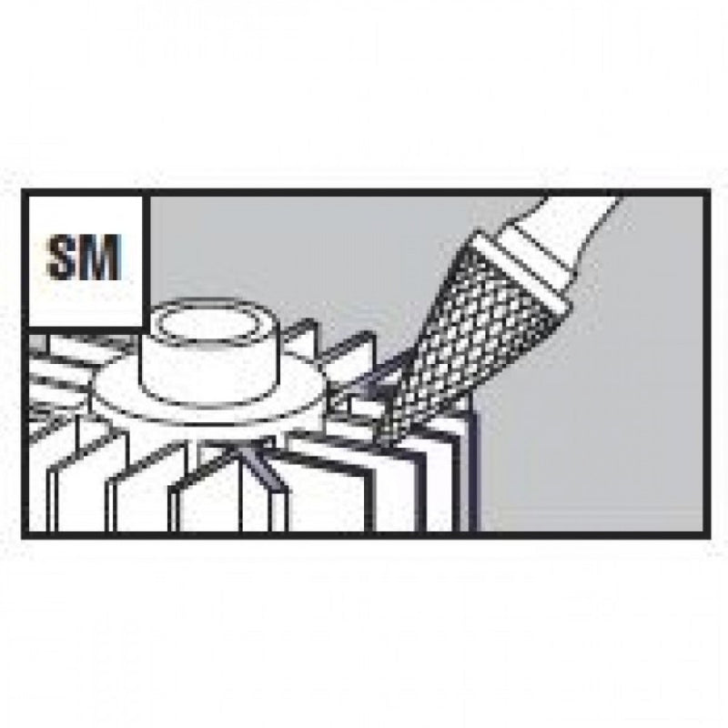 SM2M 6mm Double Cut Carbide Rotary Burr